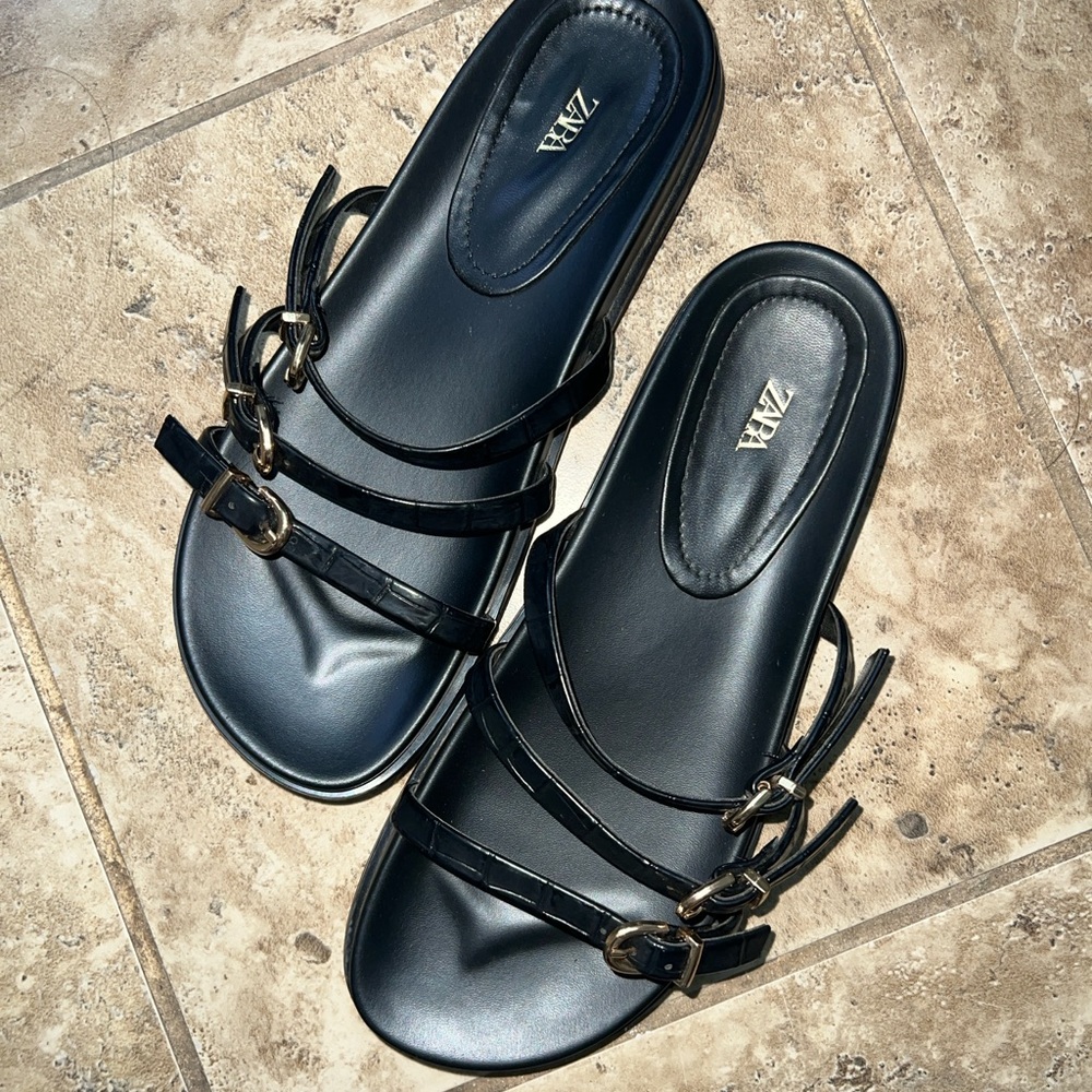 Zara Buckle sandals